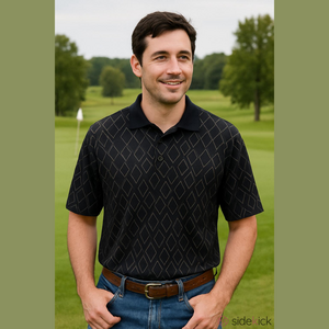 Austin Reed Blue Diamond Polo